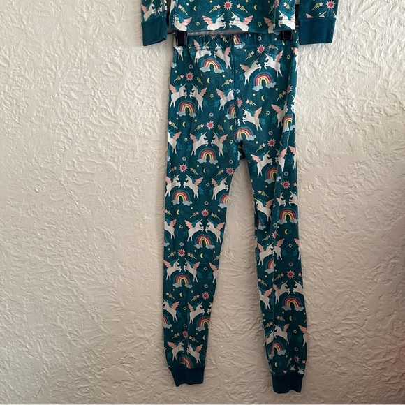 Hanna Andersson Long John Pajama Set Magical Unicorn Kids Girls 8 - Picture 6 of 7